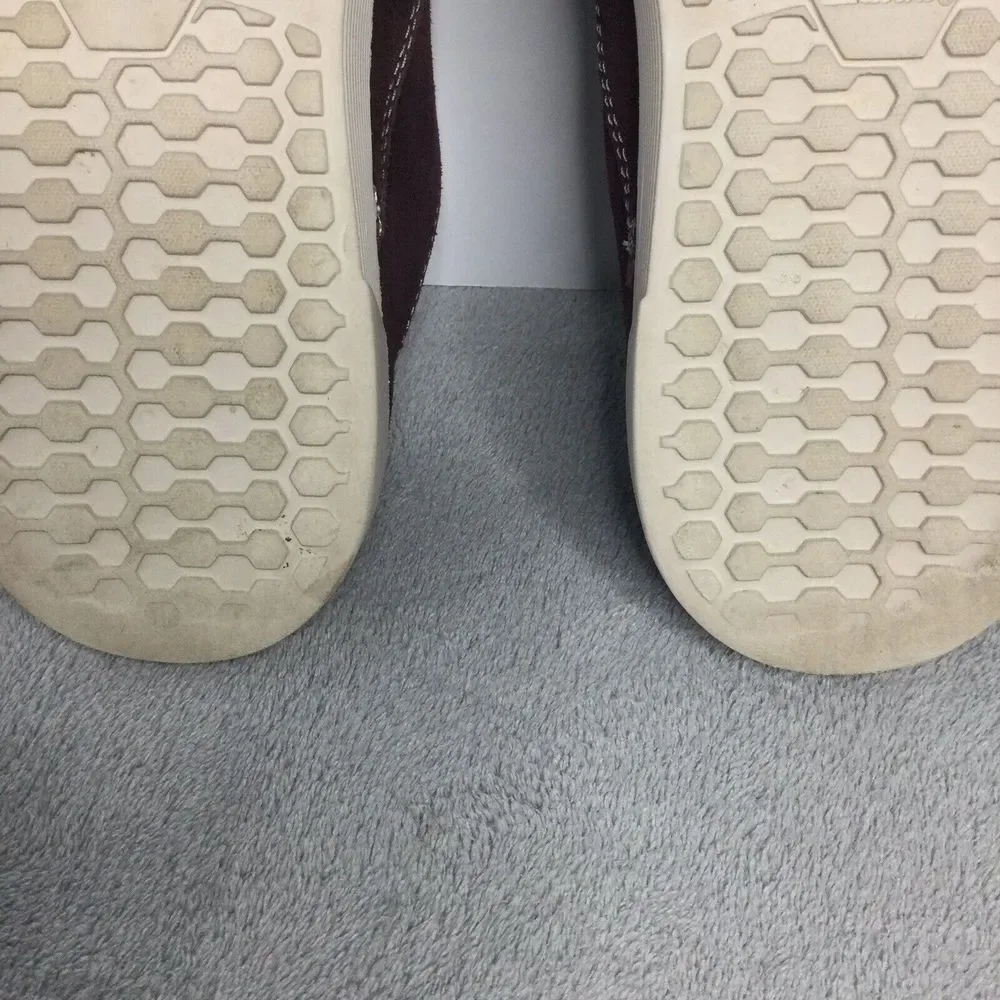 Clarks‎ Weaver 26068077 Mens Burgundy Suede Lace Ups Casual Shoes - Picture 10 of 10